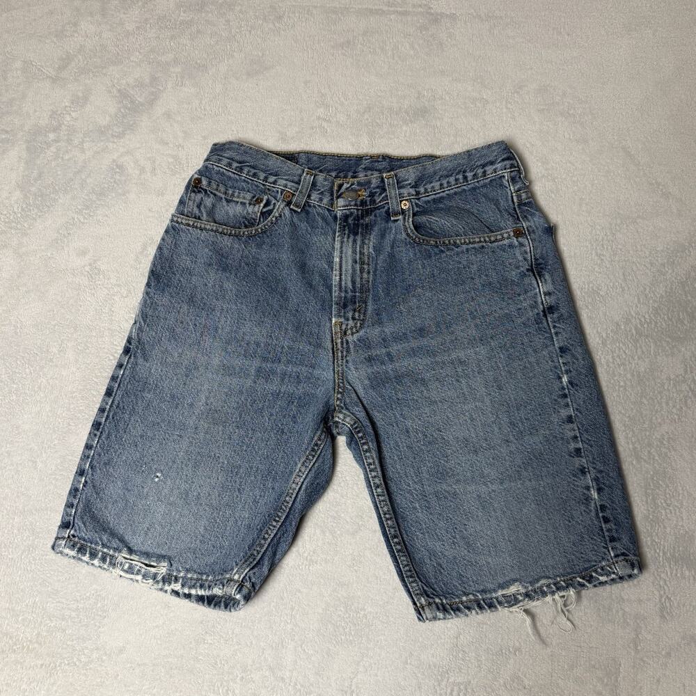 Distressed Levi’s Men’s 505 Shorts - Made In Mexico - Size 32